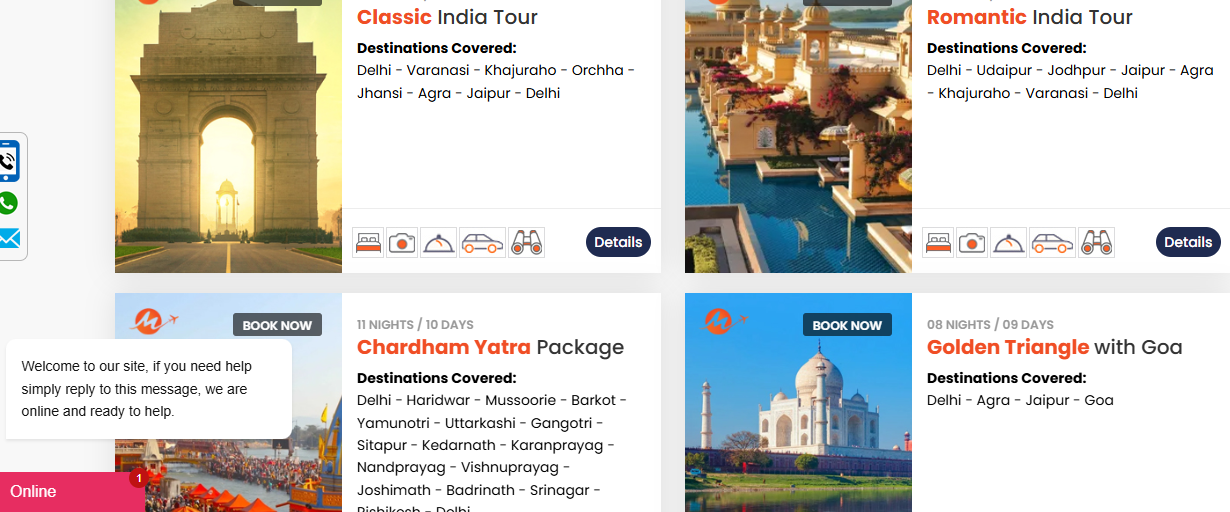 India Tour — Tirupati and Northern India pilgrimage and heritage journeys